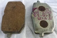 Колодки тормозные ИЖ, дисковые, 2 шт.